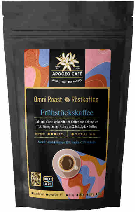 Apogeo Café online shop für kolumbianischen Spezialitätenkaffee Omni Roast Specialty Coffee
