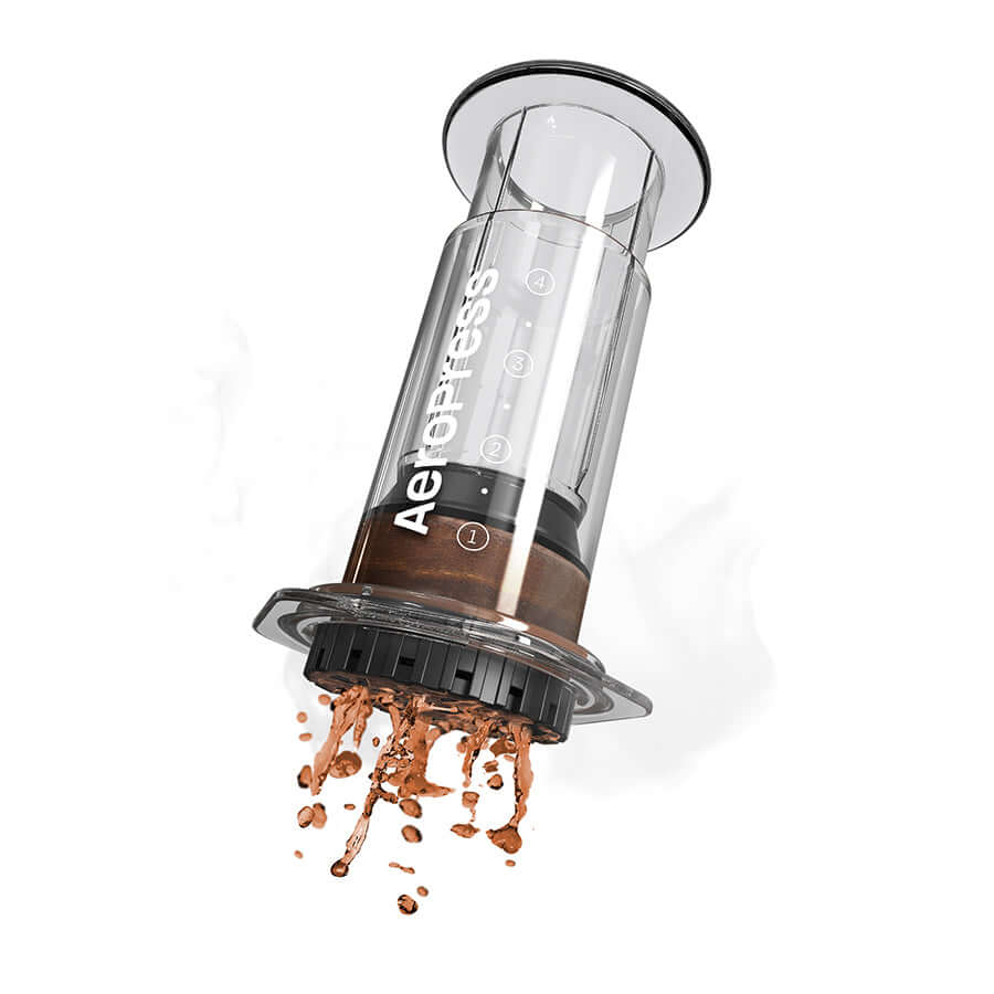 
                  
                    Transparentes Design, bewährte Qualität - AEROPRESS bestellen Clear Coffeepress
                  
                
