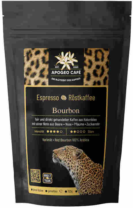 Apogeo Café für Spezialitätenkaffee aus Kolumbien Espresso Bourbon Specialty Coffee